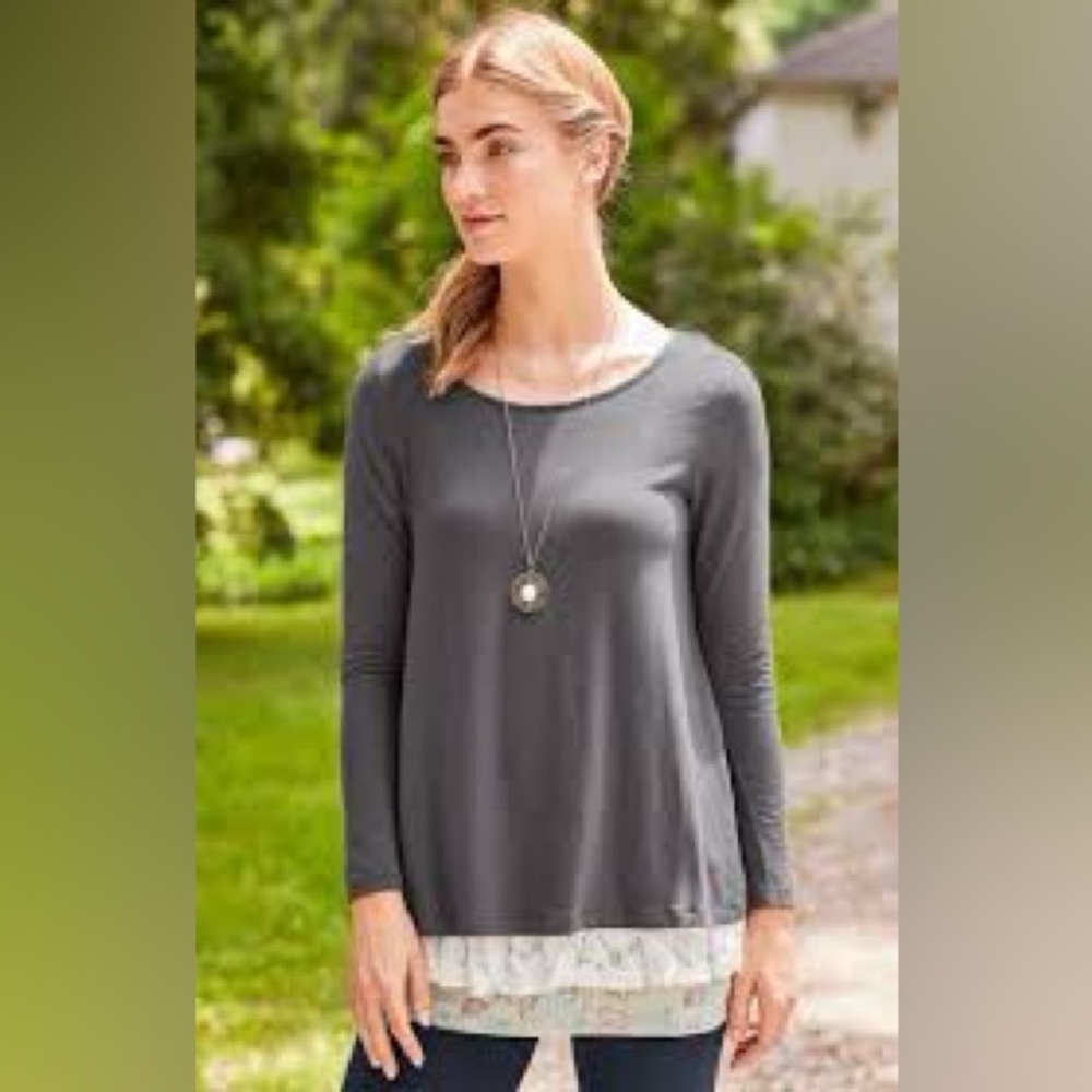 Matilda Jane Heartwood Top Womens Size S Choose Your Own Path Boho